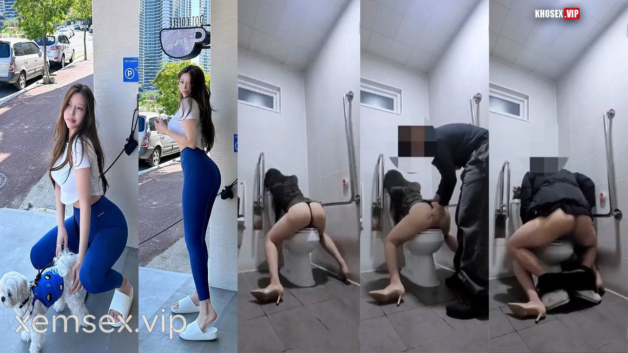 Gái say rượu trong toilet bị nhiều thằng địt
