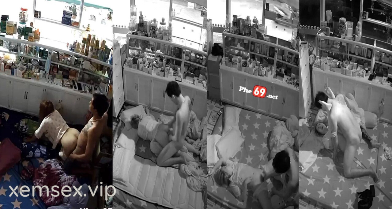 Hack Camera 2 vợ chồng bán Thuốc Tây máu quá địt nhau cả ngày lẫn đêm (Bản Full)