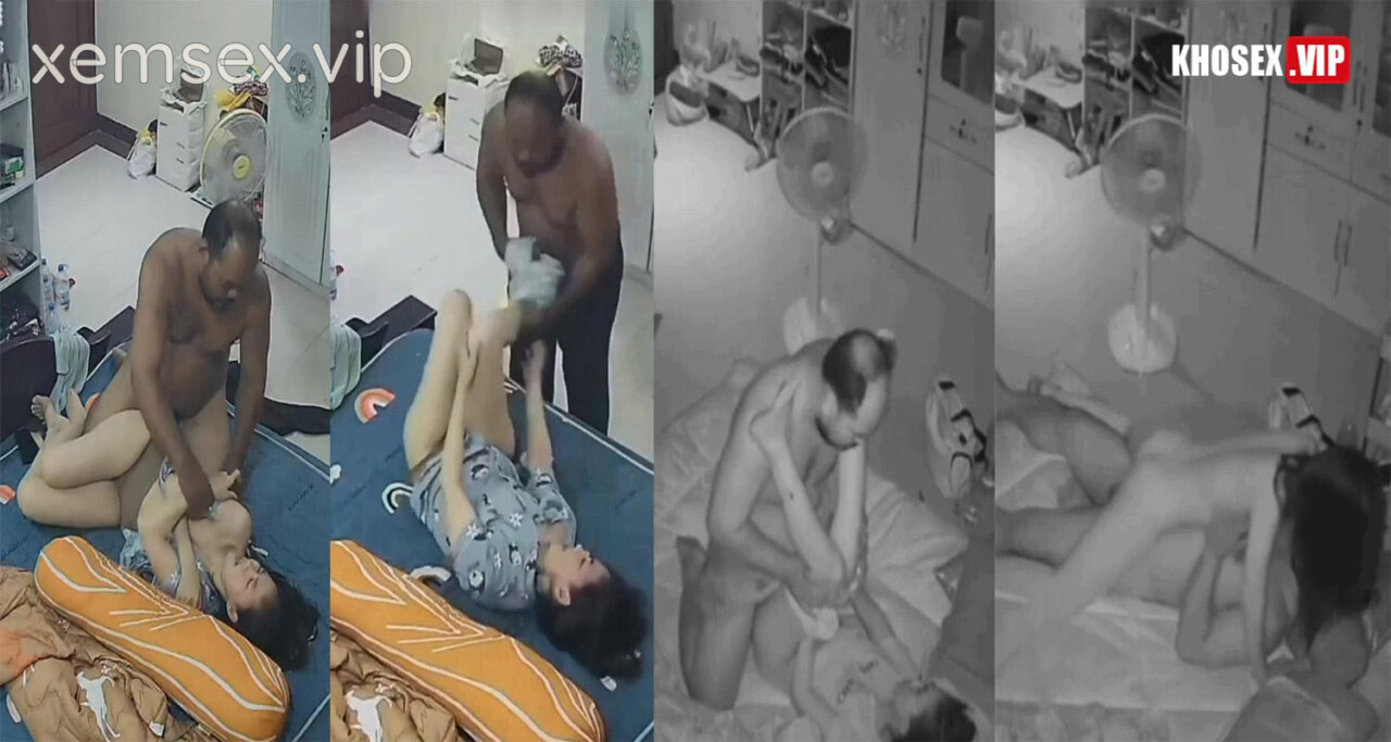 Hack Camera Bố chồng khốn nạn thường xuyên vào phòng con dâu ban đêm và lột trần rồi cưỡng hiếp cô – Phần 2