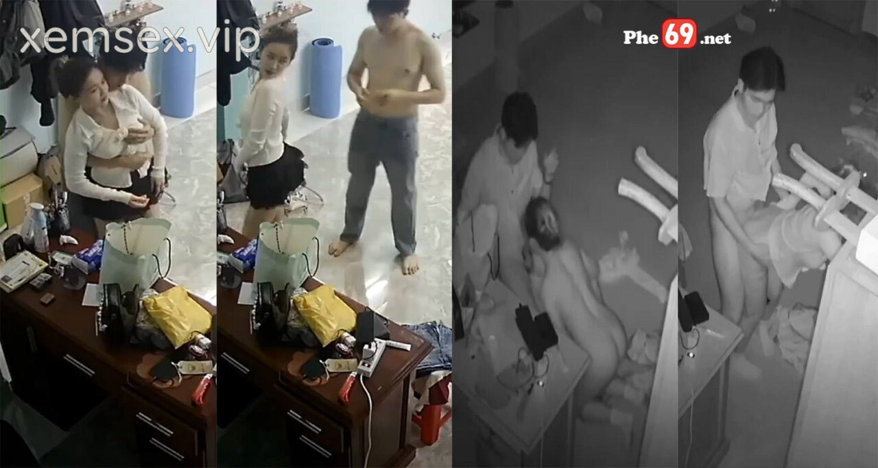 Hack Camera cặp vợ chồng trẻ cô vợ mặc váy dâm quá địt xong là bú cặc liền (Full)