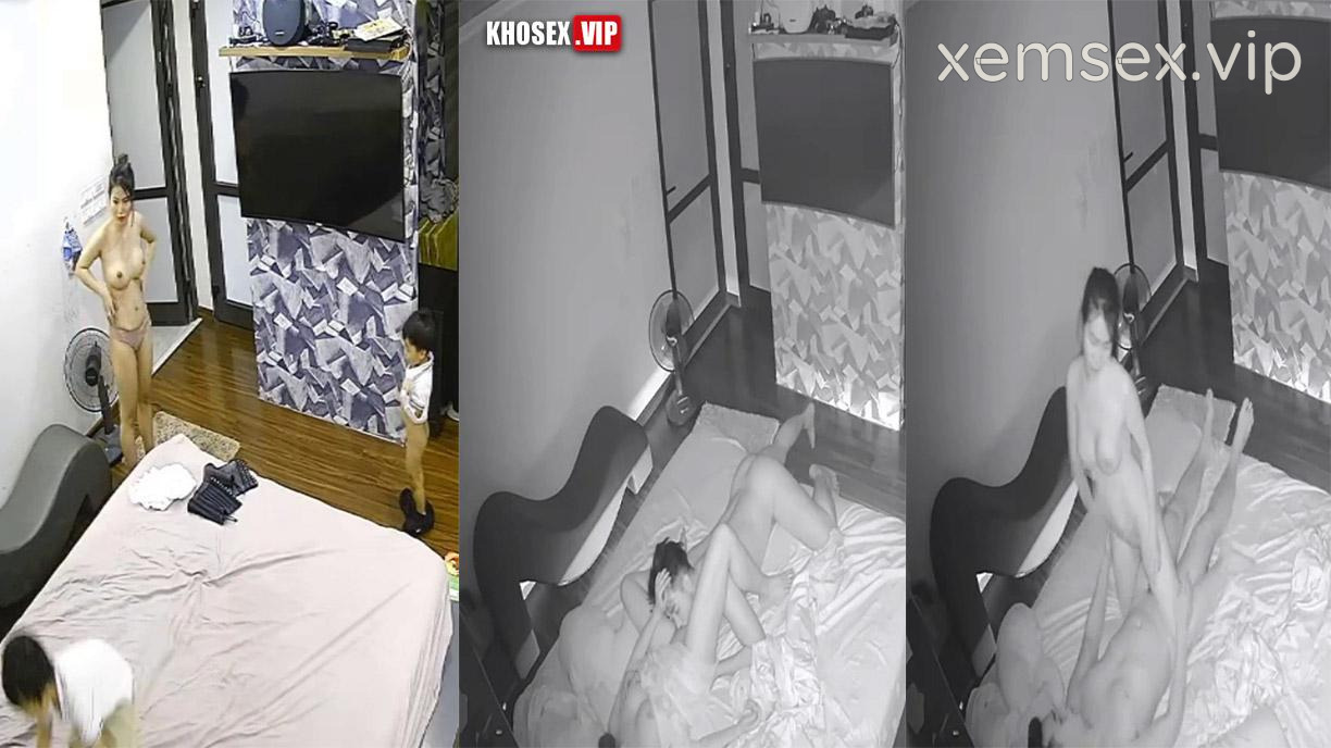 Hack Camera Cặp vợ chồng việt gái 2 con vú to banh lồn cho chồng bú đụ nhau cực sung