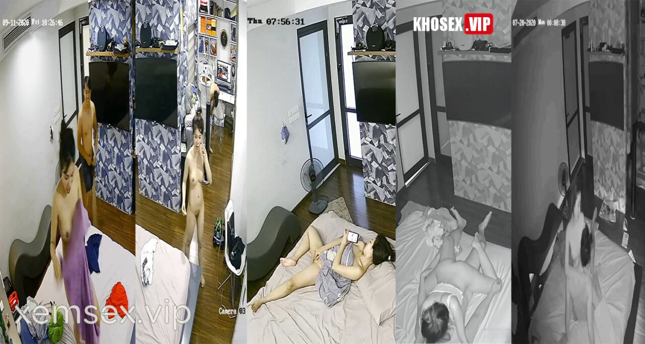 Hack Camera Cô vợ trẻ đẹp nhu cầu cao chồng đụ mỗi đêm chưa đủ ban ngày phải thủ dâm