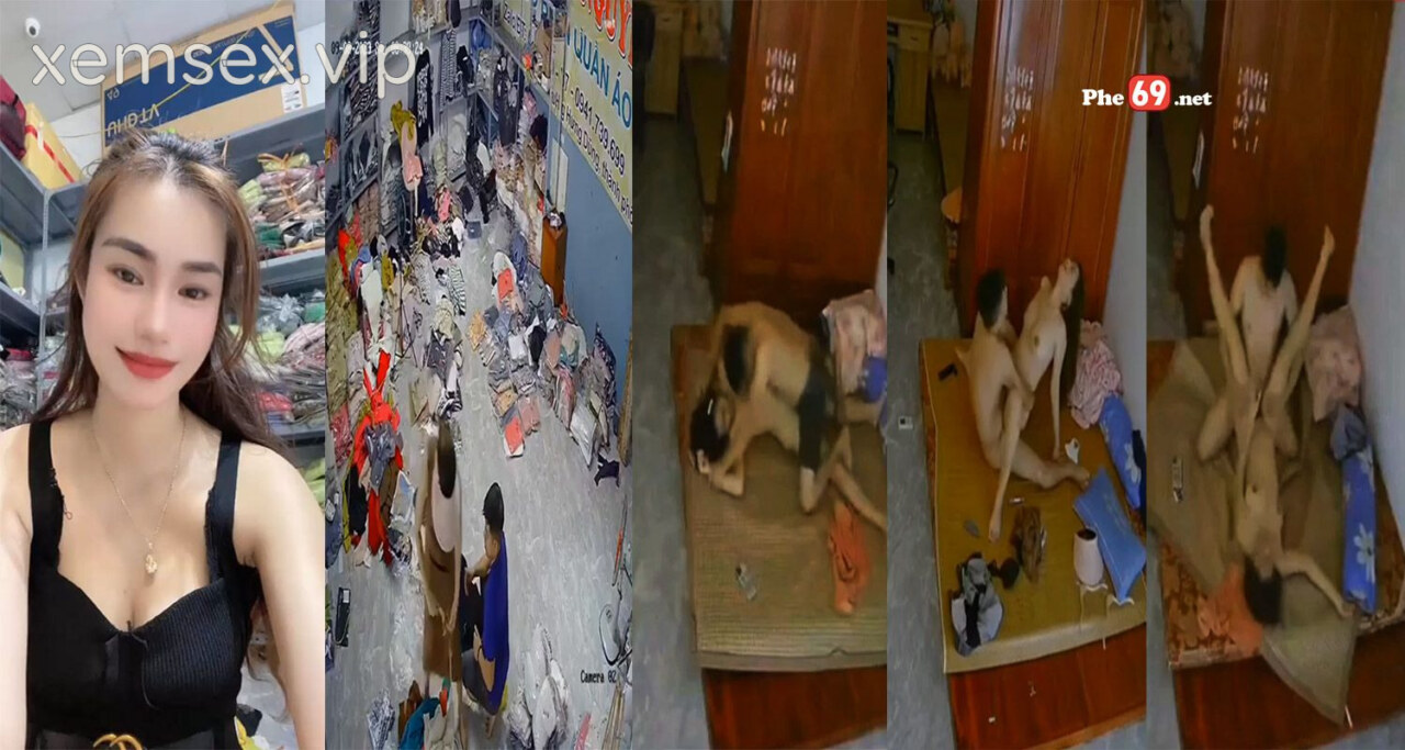 Hack camera em gái chủ shop quần áo ở Vinh bị chồng nứng cặc đòi địt xem mà như là bị hiếp dâm vậy (Full)