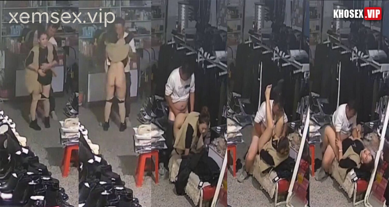 Hack Camera Shop quần áo phát hiện anh chủ tiệm địt em nhân viên bán hàng